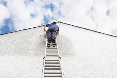 Peinture extérieure aux Bois d'Anjou — façades et ravalement